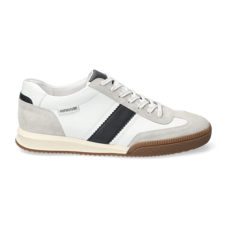 Mephisto ELYO Heren lcae-ip sneaker - wit